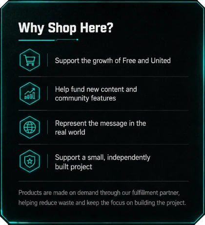 Free and United Support Store